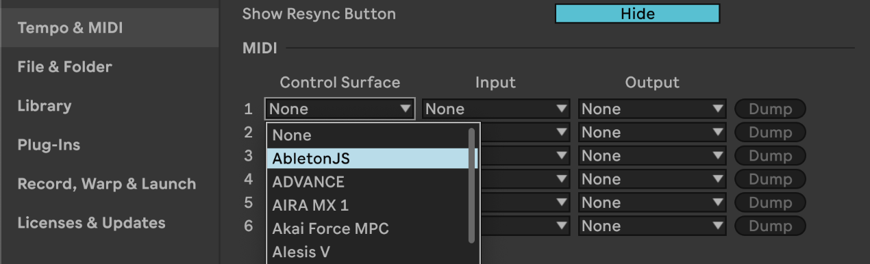 Enable AbletonJS